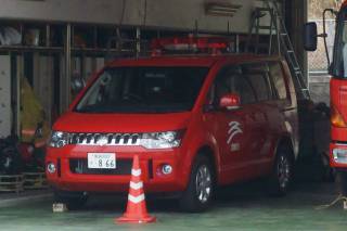 デリカＤ：５の消防車両＠宮崎市 (画像サイズ: 1024×683 86kB)